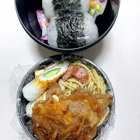 Snapdishの料理写真:父が作る男子高校生弁当🍙|父が作る毎日弁当さん