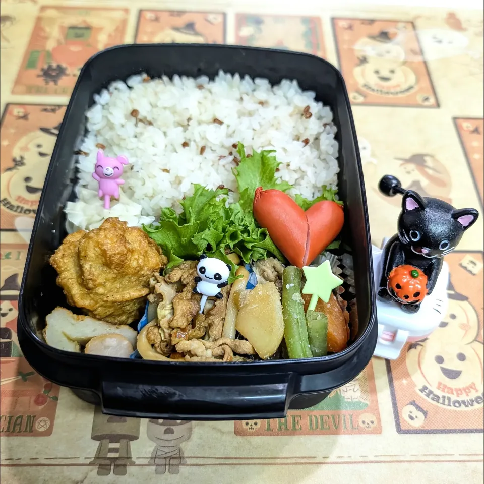 2024年10月24日のお弁当🍱。|ママちんさん