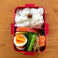 Snapdishの料理写真:肉じゃが弁当|ももちゃんのママさん