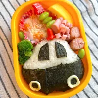 Snapdishの料理写真:パトカー弁当🚓| おさつさん