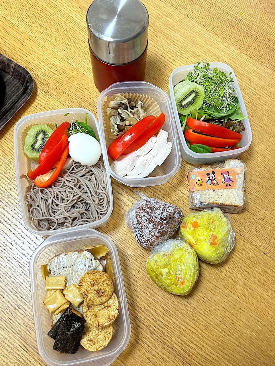 Snapdishの料理写真:出社・給食代替食弁当 #グルテンフリー  #ytbメソッド|あさみさん