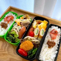 Snapdishの料理写真:令和6年10月23日(水)お弁当|みかりんさん