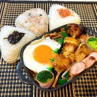 Snapdishの料理写真:今日の高校男子弁当|ミカリンさん