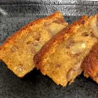 Snapdishの料理写真:グルテンフリー🌰マロン🌰パウンドケーキ|Kimiyoshi Anzaiさん