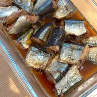 Snapdishの料理写真:秋刀魚の甘露煮| ぺろたんさん