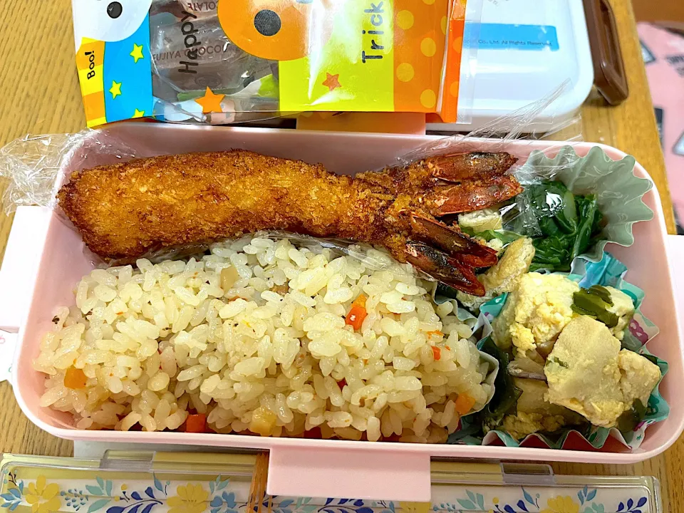 Snapdishの料理写真:10/24☆予備校べんとう〜|えいぽんさん