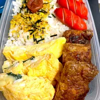 Snapdishの料理写真:旦那ちゃん弁当╰(*´︶`*)╯♡|ちゃびきゅさん