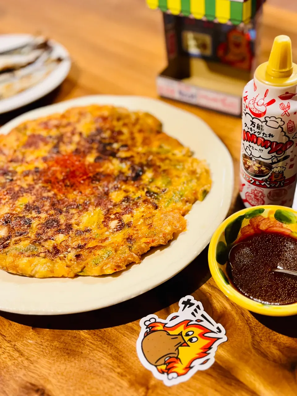 Yummy!でこくうまダレ　カリッモチッ食感キムチ豆腐チヂミ🇰🇷|アッコちゃん✨さん