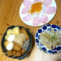 Snapdishの料理写真:今日の晩ごはんです。|地蔵菩薩さん