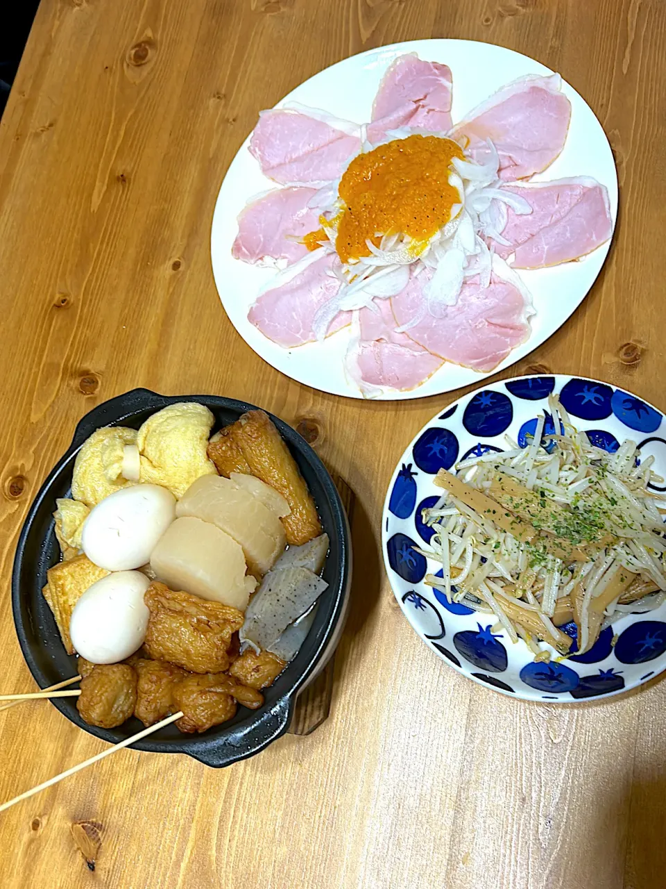 今日の晩ごはんです。|地蔵菩薩さん