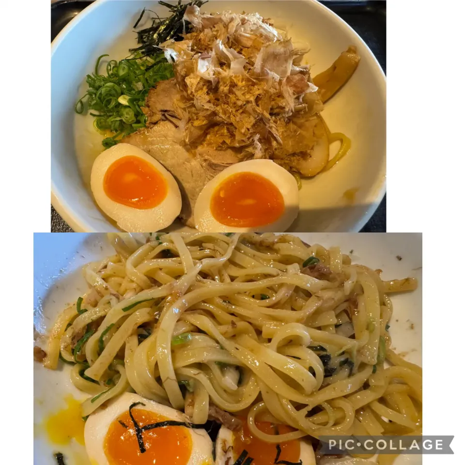 Snapdishの料理写真:小田原出張ランチは、しょうゆまぜそばを。@まぜそば凛々亭ミナカ小田原店。美味しくいただきました。|sniper66さん