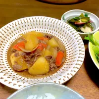 Snapdishの料理写真:肉じゃが|satoeさん