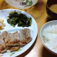 Snapdishの料理写真:晩ごはん|しまだ ちえこさん