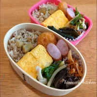 Snapdishの料理写真:2024.10.24　お弁当| kinocooさん