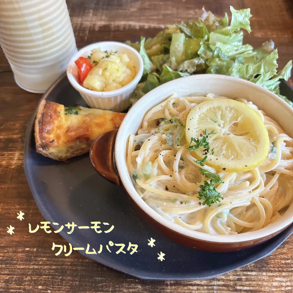 レモンサーモンクリームパスタ🍋|nacchan♪さん