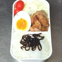 Snapdishの料理写真:豚テキ弁当|黒川克博さん