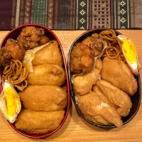 Snapdishの料理写真:息子弁当&旦那弁当|nancyさん