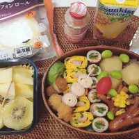 Snapdishの料理写真:今日のお弁当|a.fさん