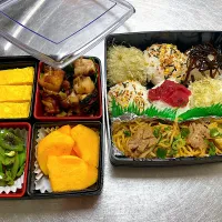 Snapdishの料理写真:おにぎり🍙お弁当🍱|Ponoさん