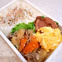 Snapdishの料理写真:肉じゃが弁当| Akikoさん