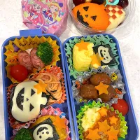 Snapdishの料理写真:遠足ハロウィン弁当！|tomoさん