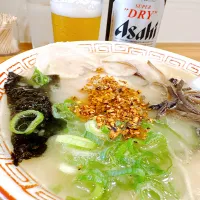 Snapdishの料理写真:玉名ラーメン『大輪』|キャプテンさん