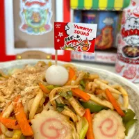 Snapdishの料理写真:Yummy！焼きうどん|こずりんさん