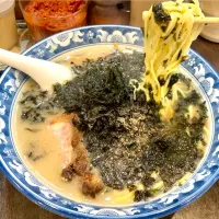 Snapdishの料理写真:がんこや の岩海苔ラーメン|Takeshi  Nagakiさん