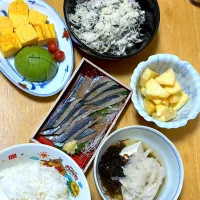 Snapdishの料理写真:秋刀魚刺身🐟|Makokoさん