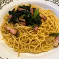 Snapdishの料理写真:ほうれん草パスタ|はっちぃさん