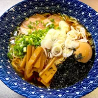 Snapdishの料理写真:比内地鶏醤油ラーメン🍜| Hiropanさん