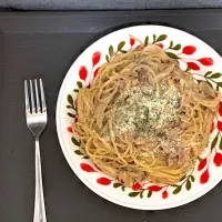 Snapdishの料理写真:キノコクリームソース🍄‍🟫🍝|deronさん