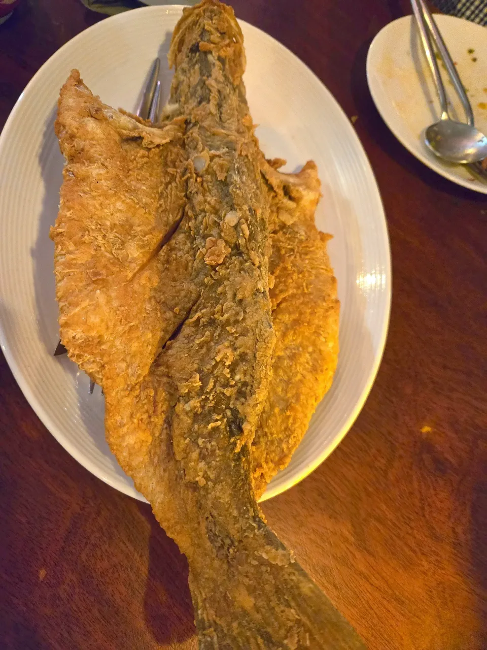 deep fried Sea bass|rufvalさん