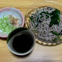 Snapdishの料理写真:ニラ蕎麦|料理好きなじいさまさん