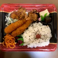 Snapdishの料理写真:BN 海老フライミックス弁当|ばーさんさん