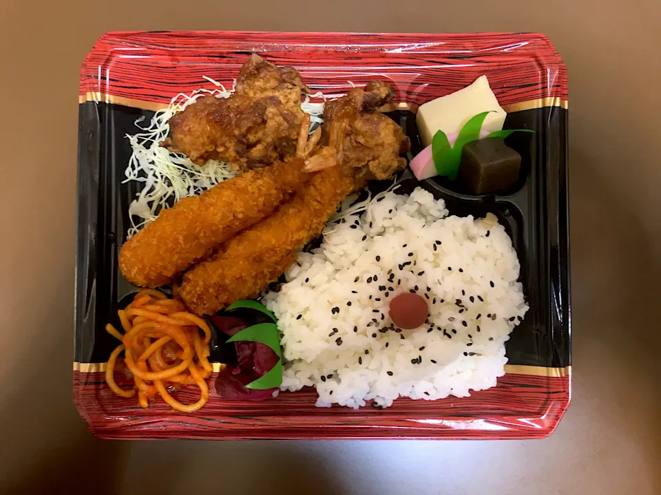 BN 海老フライミックス弁当|ばーさんさん