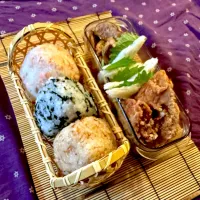 Snapdishの料理写真:おむすび弁当