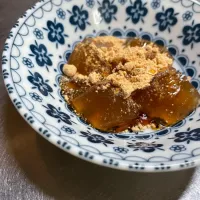 サイリウム(オオバコ)で
わらび餅風🌿ほうじ茶味🍵|🌿ぴぴさん