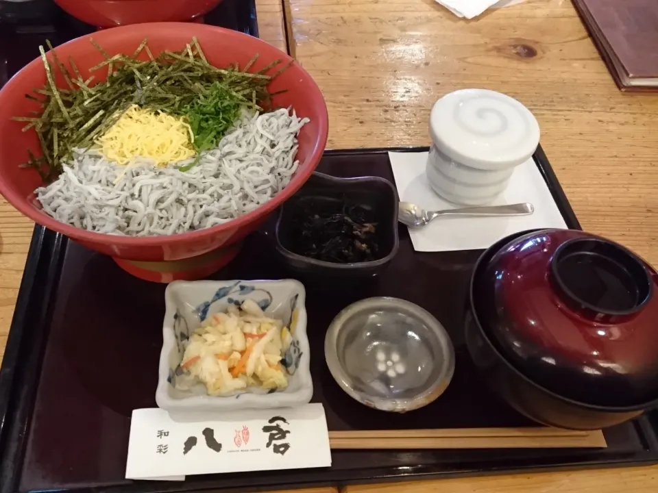 Snapdishの料理写真:釜揚しらす丼|tkeakirさん