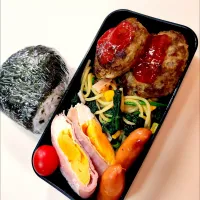 Snapdishの料理写真:男子高生弁当|ぽぽちゃんさん