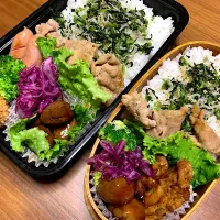 Snapdishの料理写真:生姜焼き弁当🍱|Riemamaさん