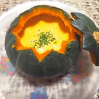 Snapdishの料理写真:🎃坊っちゃんかぼちゃパンプキンスープ🎃|foodanalystＭＩＫＩさん