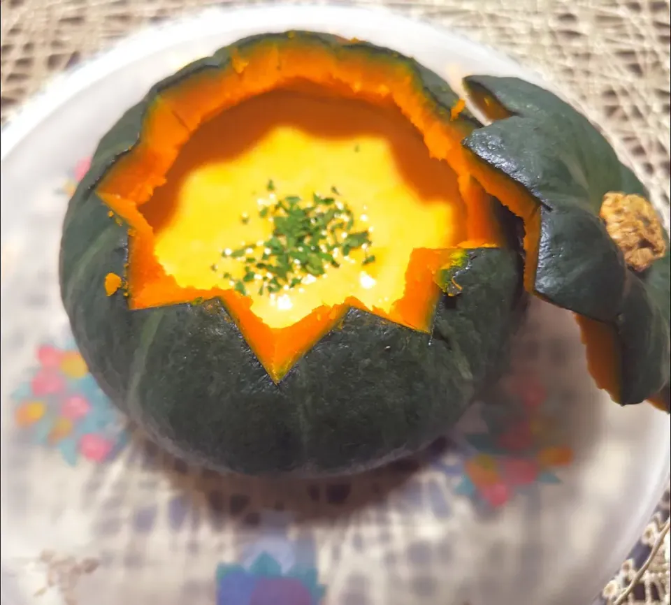 🎃坊っちゃんかぼちゃパンプキンスープ🎃|foodanalystＭＩＫＩさん