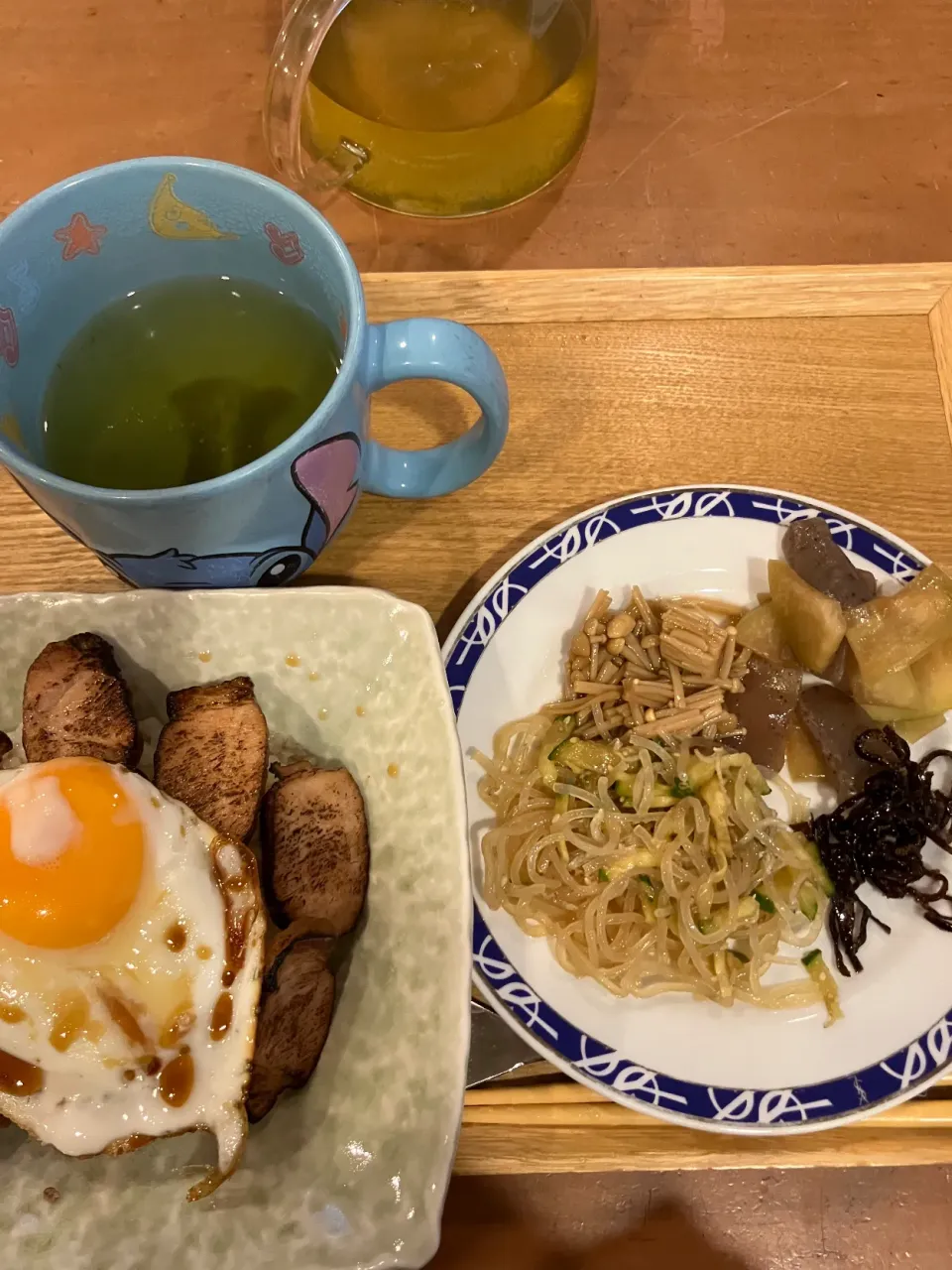 チャーシュー目玉焼き丼|なつこいっきママさん