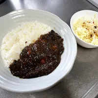 Snapdishの料理写真:朝カレー|なかちゃんたまごさん