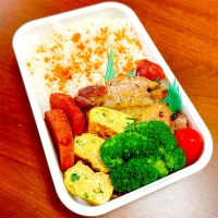 Snapdishの料理写真:部活弁当|teritamagoさん