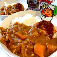 Snapdishの料理写真:朝のカレーライス|chiemiさん