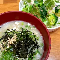 Snapdishの料理写真:風邪気味の朝ごはん|あいさん