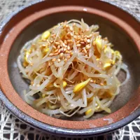 Snapdishの料理写真:大豆もやしのナムル|foodanalystＭＩＫＩさん