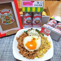 Snapdishの料理写真:『作り始めて15分　超かんたんビビンバ風丼』